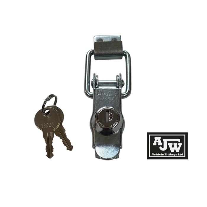 Off Center Lock Over Centre Lock 106mm Locking with Key, Catches, Toggle (OC106) - AJW ...